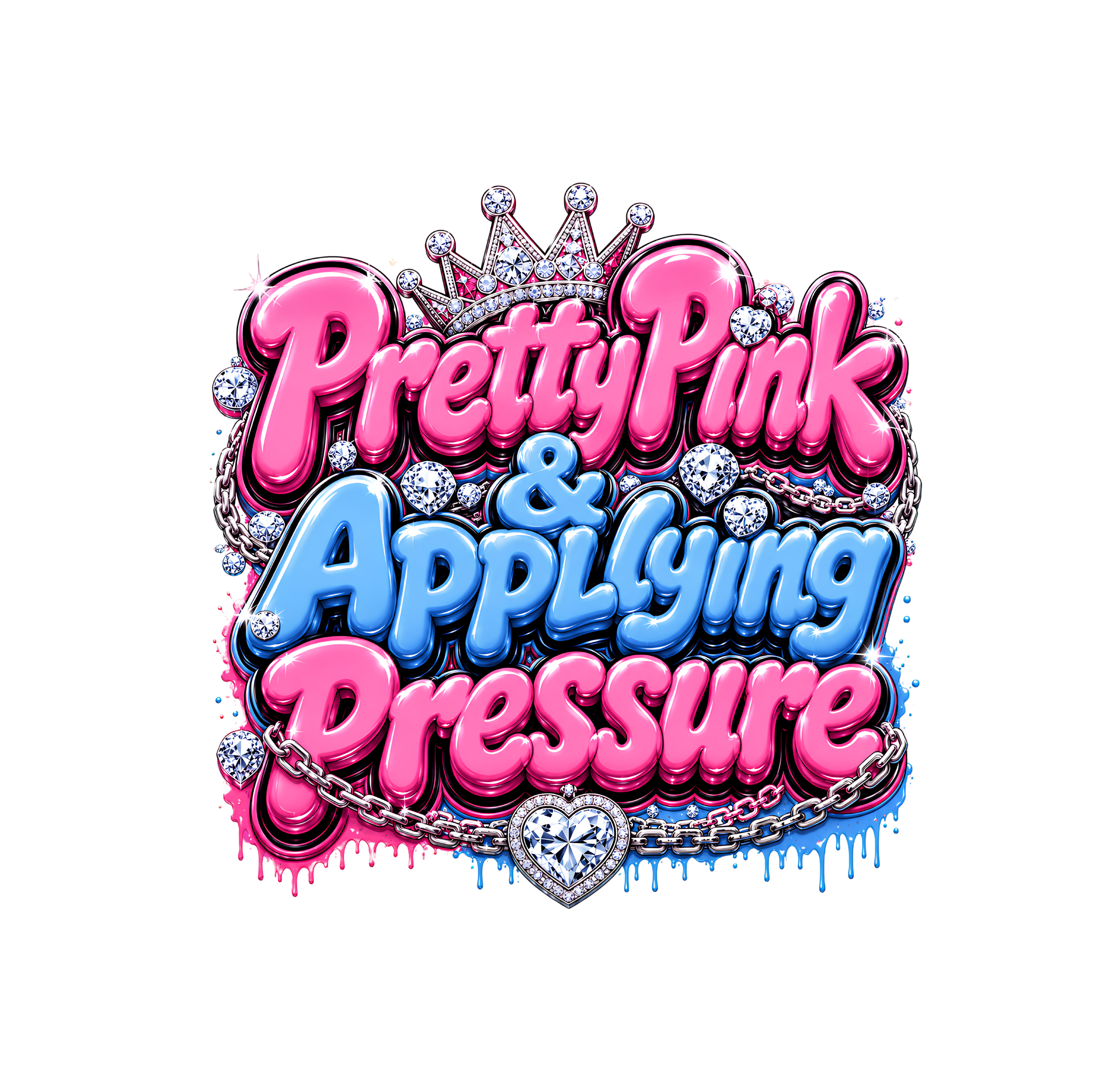 Pretty in Pink HD Graphic/ Instant Download
